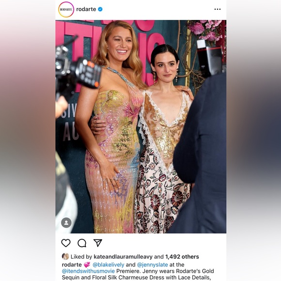 Rodarte White and Burgundy Floral Print Silk Charmeuse Blouse with Collar | FW16 - Picture 6 of 16